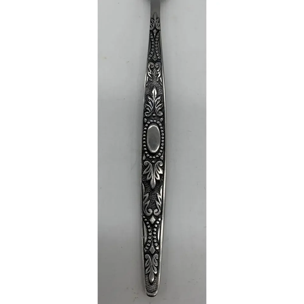 Vtg Interpur Japan Stainless INR4 Flatware Teaspoon Discontinued HTF Replacement - Picture 2 of 3